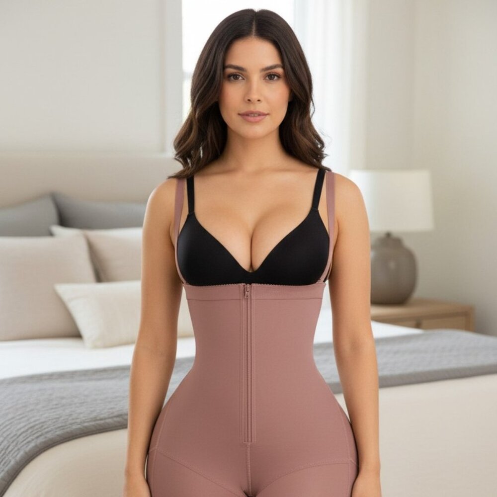 Women's Waist Trimmer Shapewear Butt Lifting Bodysuit Size 2XL